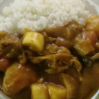 市販ルウで♪和風じゃがいもカレー